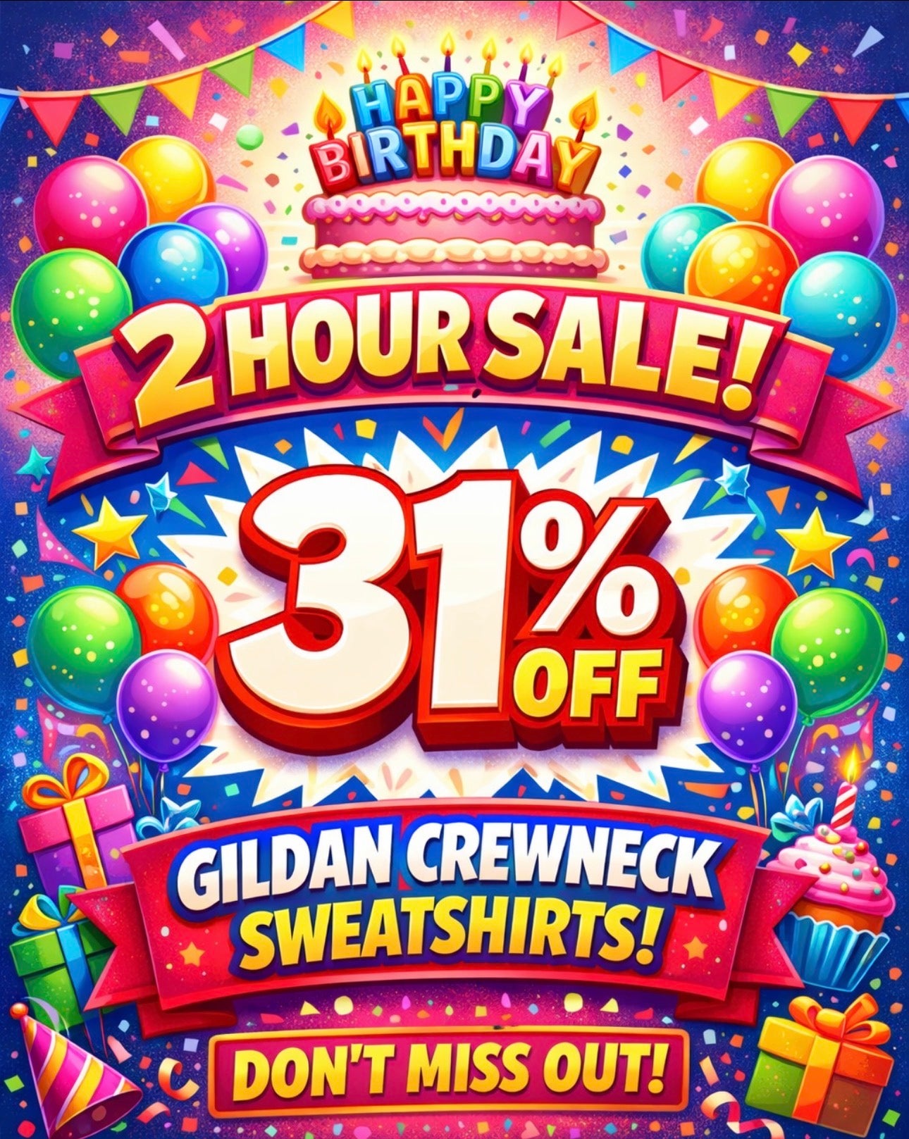 Gildan Crewneck Sweatshirts