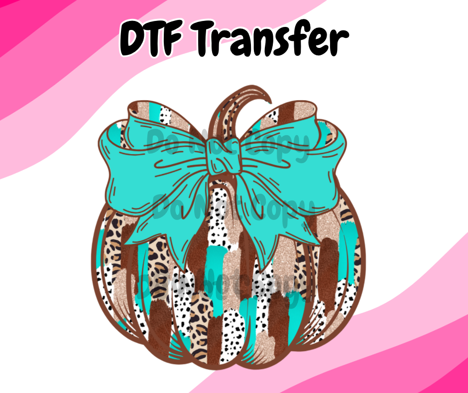 Teal Pumpkin DTF