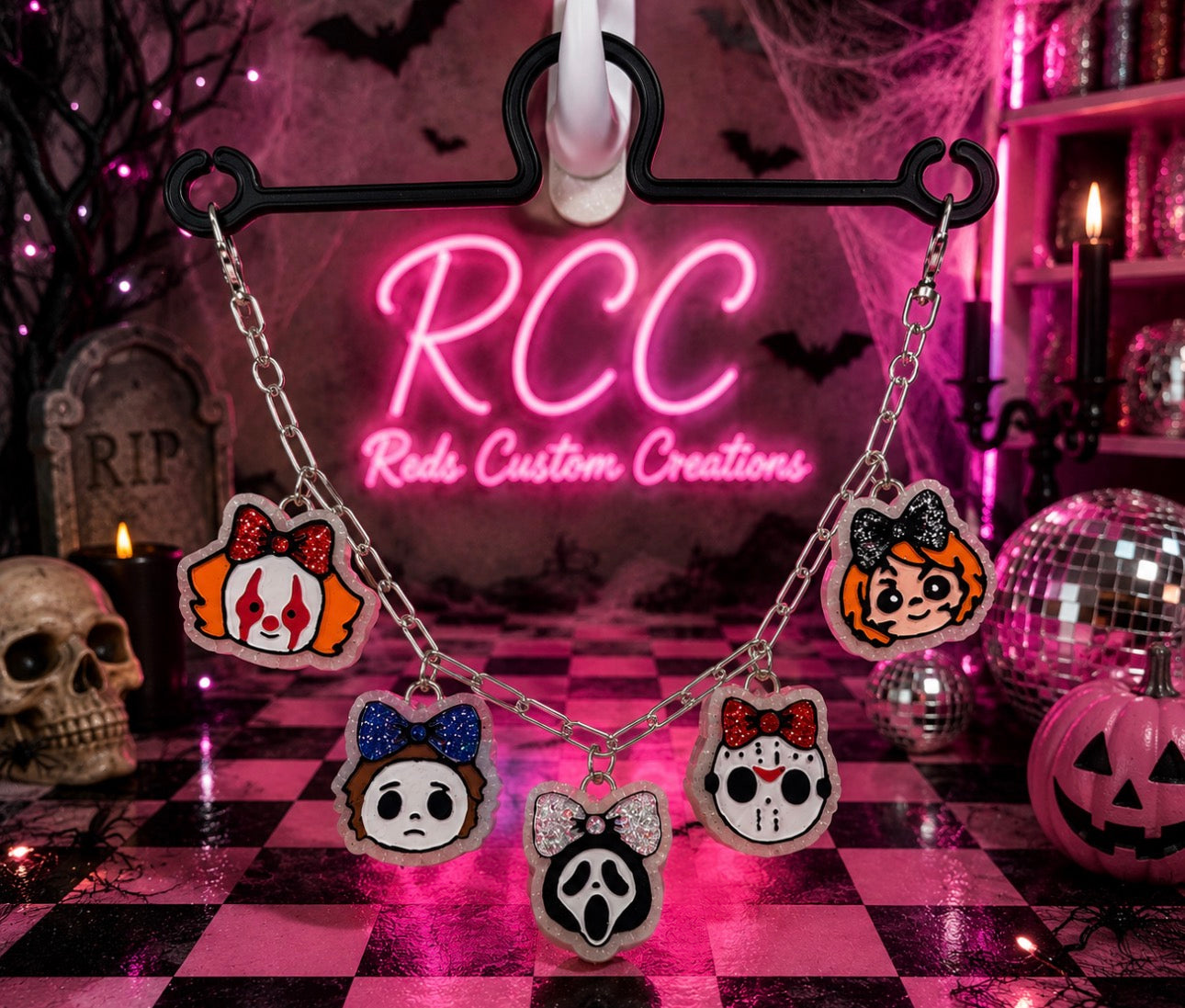 Scary Guys Car Freshie Charm