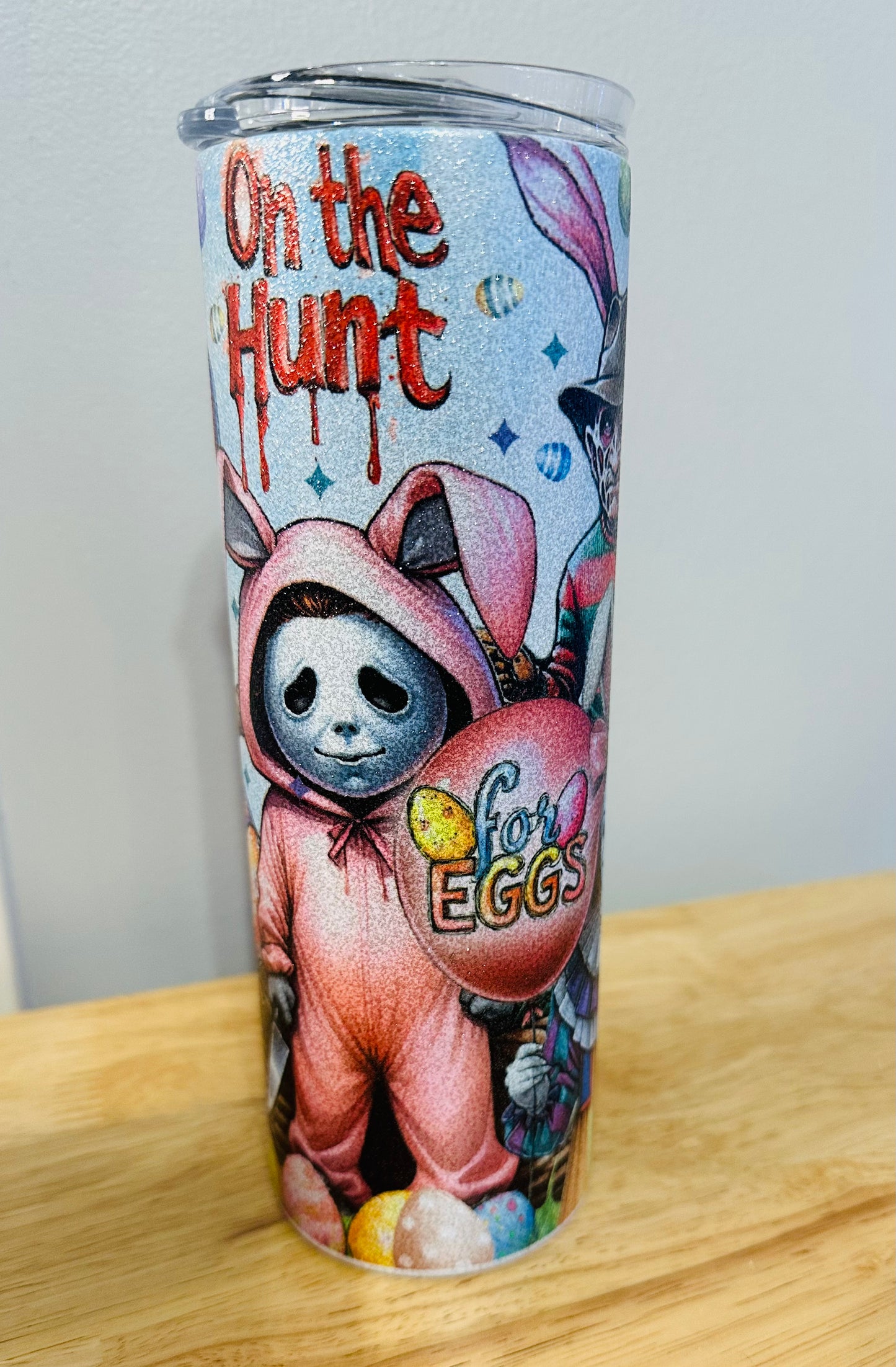 20oz On The Hunt Glitter Tumbler