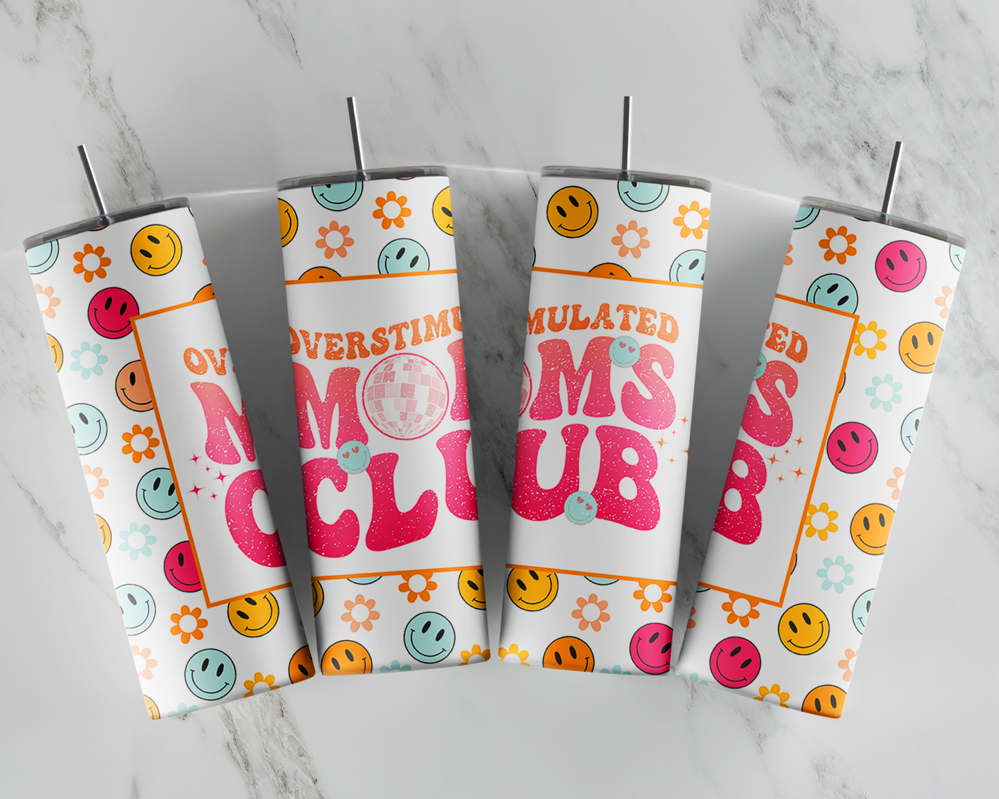 Overstimulated Moms Club- 20oz Tumbler