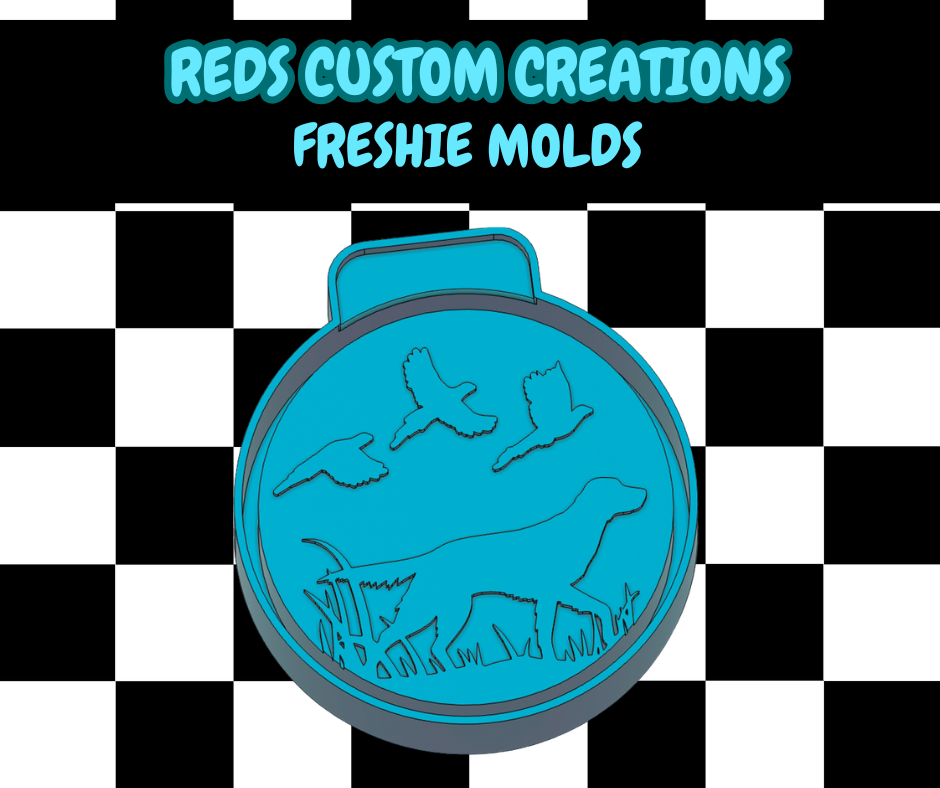 Duck Hunting Silicone Freshie Mold