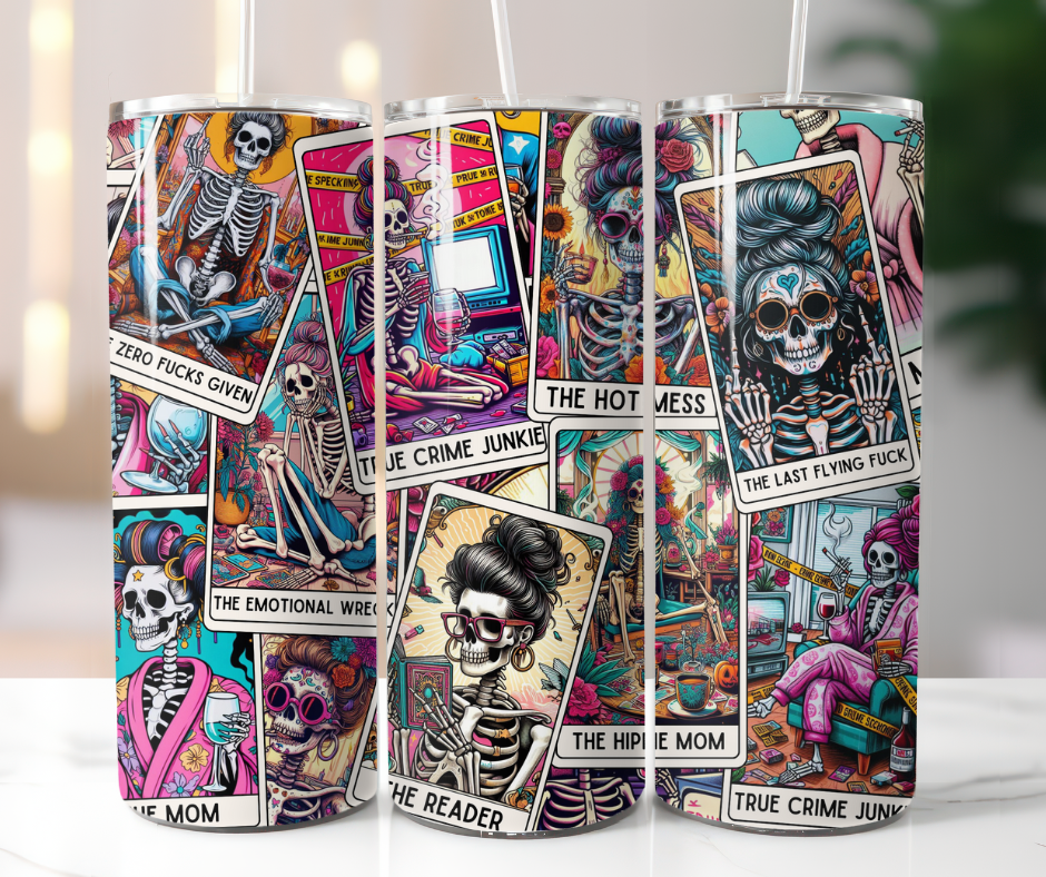 Tarot Card Tumbler 20oz
