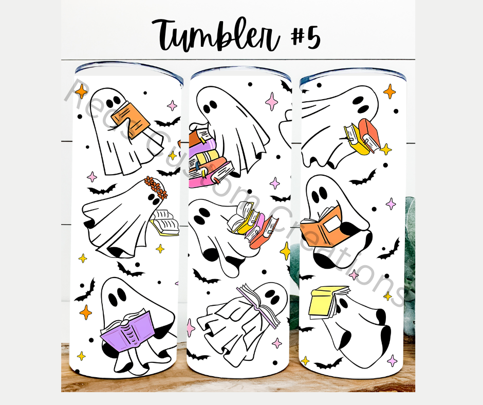 Tumbler #5 Reading Ghosts