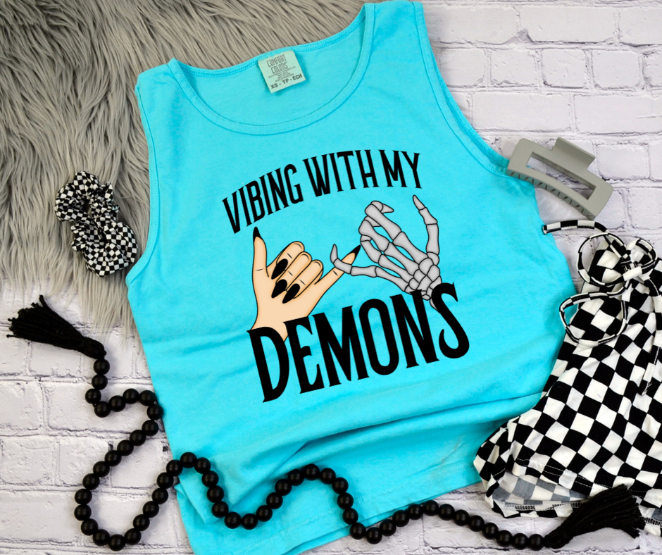 Vibing With My Demons- Tank Top