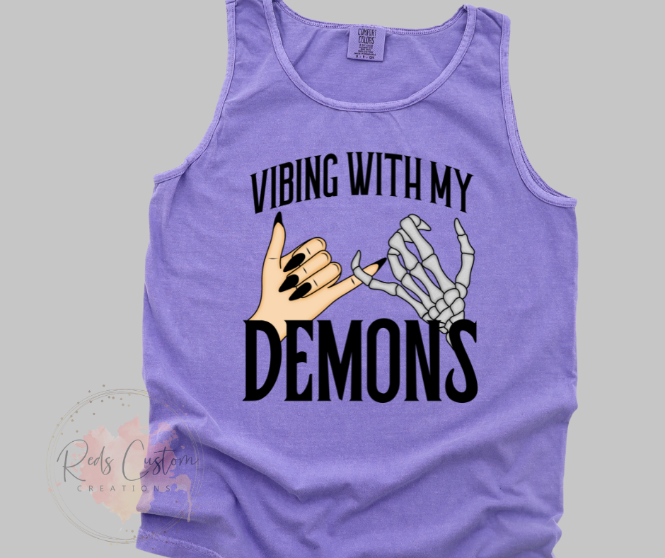 Vibing With My Demons- Tank Top
