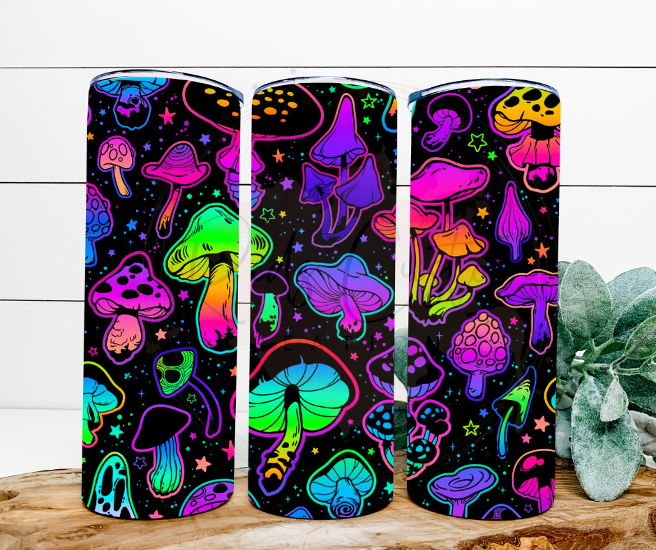 Vibrant Mushrooms - 20oz Tumbler