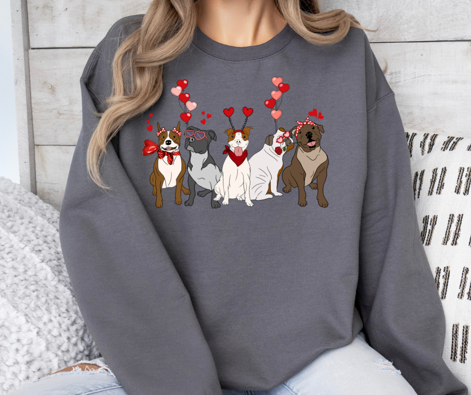 Dog Valentine-Pitties!