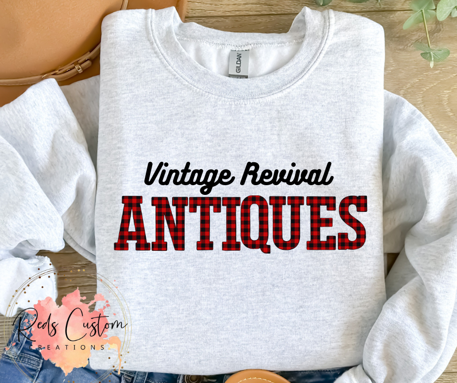Vintage Revival Antiques - Crewneck Sweatshirt