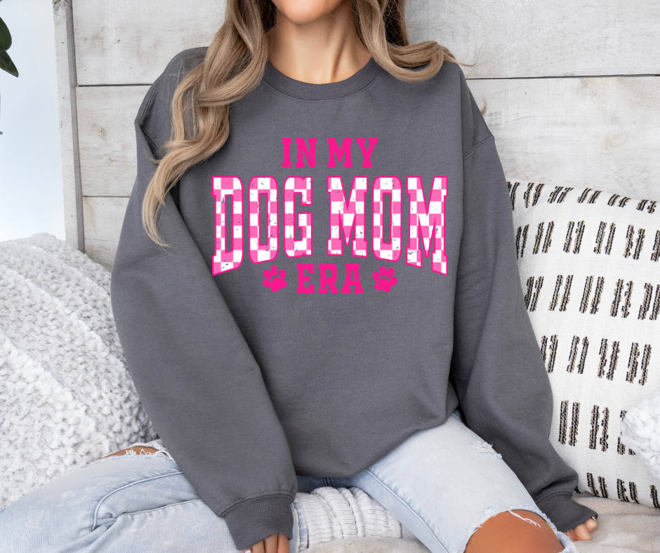 In My Dog Mom Era- Crewneck