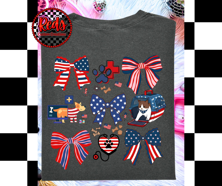 Vet Med 4th of July T-Shirts