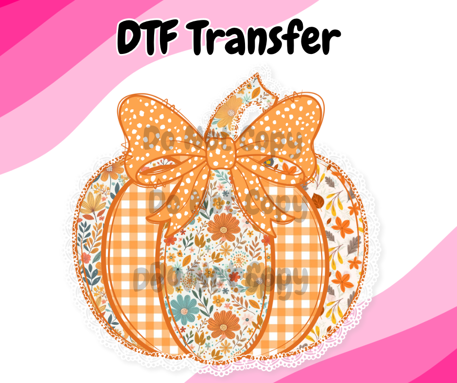 Lace Pumpkin DTF