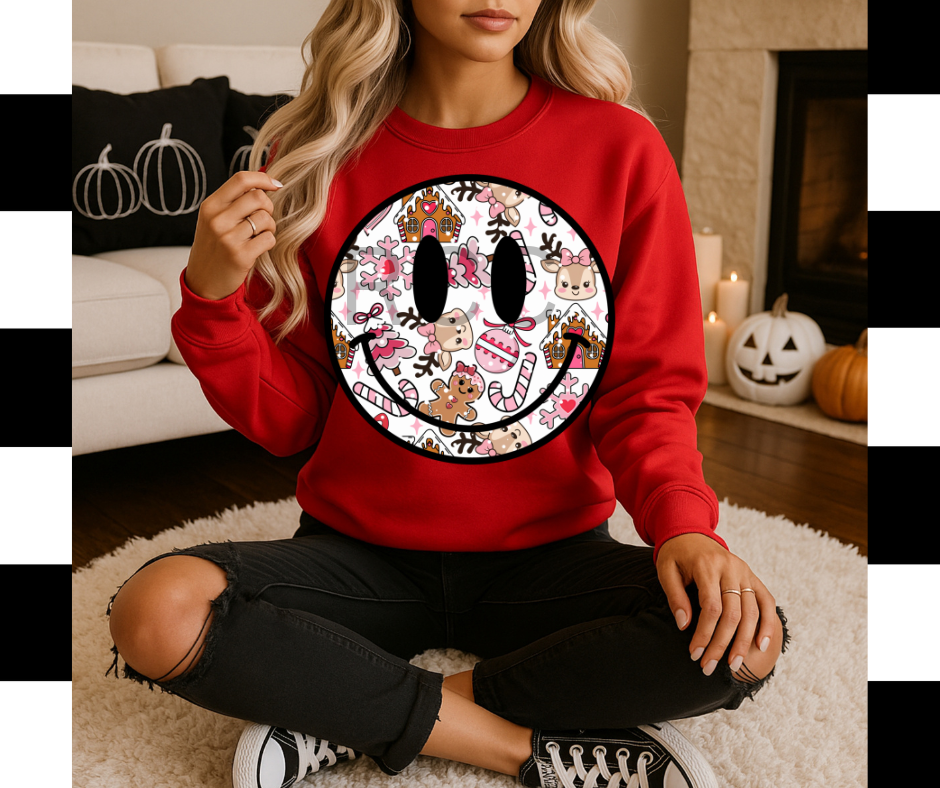 Gingerbread House Smiley