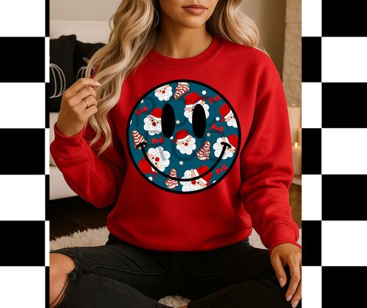 Santa Smiley DTF