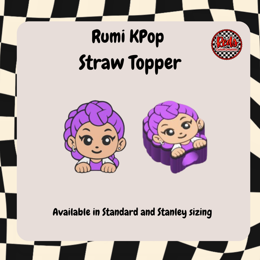 Rumi Kpop Straw Topper