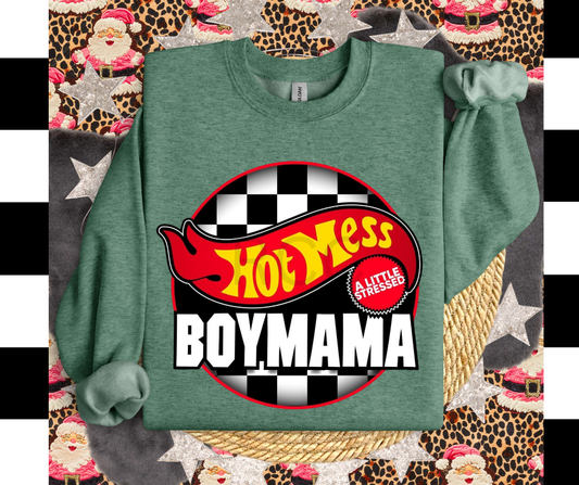 Hot Mess Boy Mama