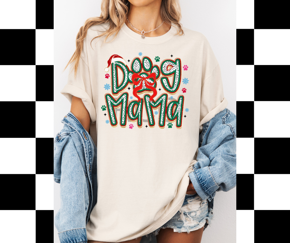 Christmas Dog Mama