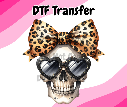 Leopard Skelly DTF