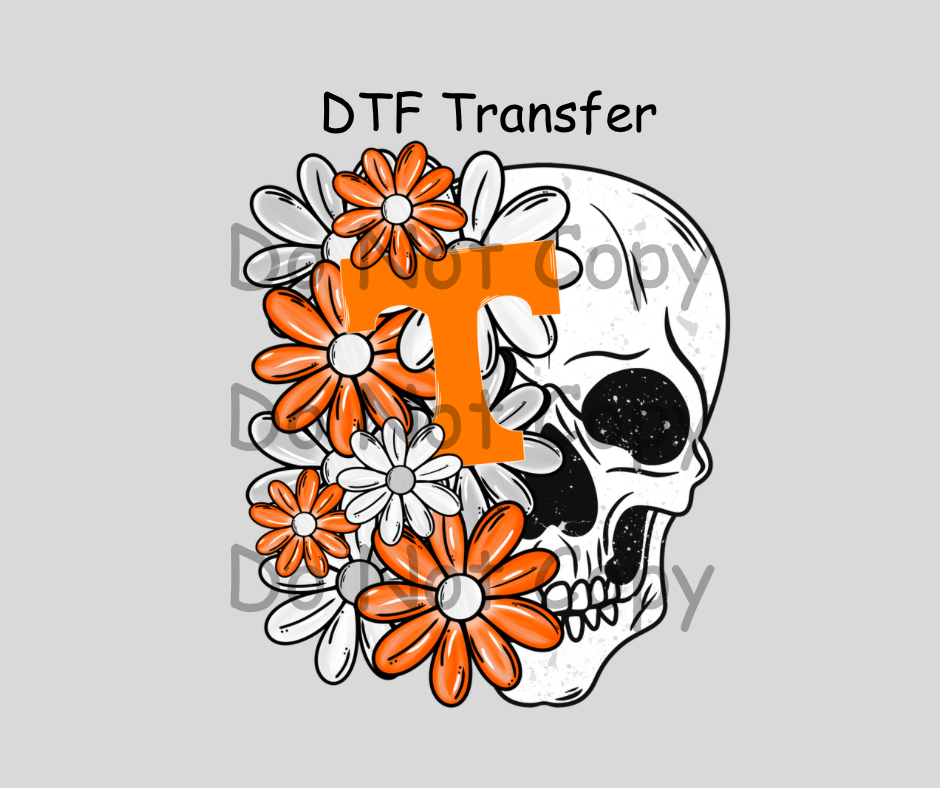 TN skeleton DTF Transfer