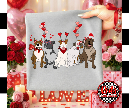 Dog Valentine-Pitties!
