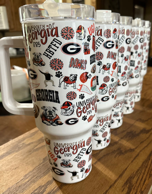 UGA 40oz Tumbler