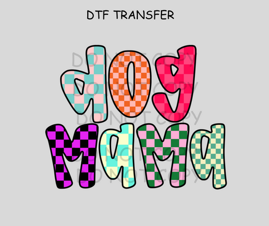 Dog Mama DTF Transfer