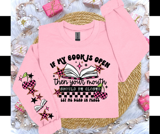 If my Book is Open