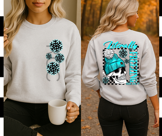 Literally Freezing DTF Pocket and Back