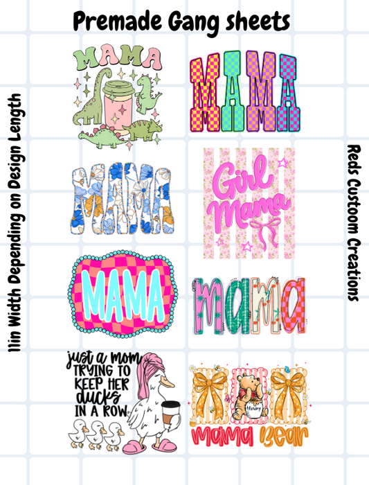 #3 Pre-made gang sheet