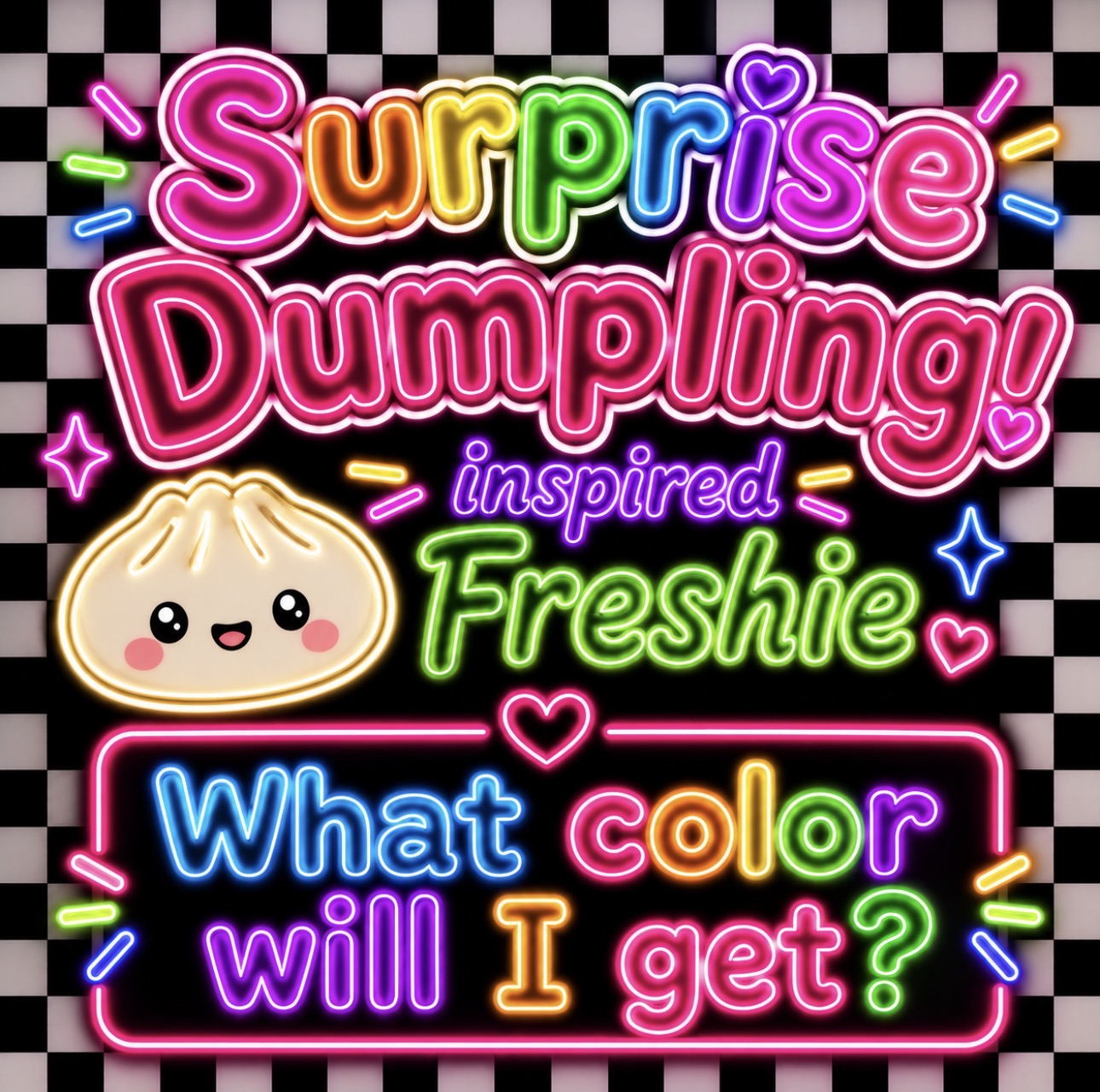 Glitter Dumpling Freshie Surprise!