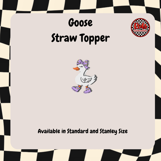 Goose Straw Topper