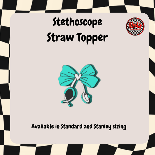 Stethoscope Straw Topper