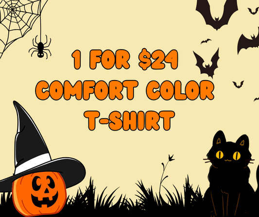 1 for $24 Comfort Color T-Shirt