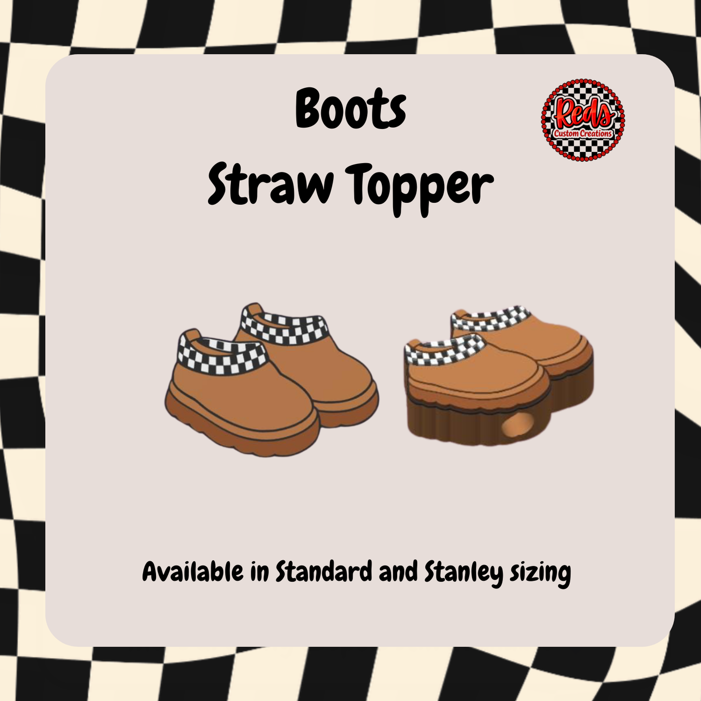 Boots Straw Topper