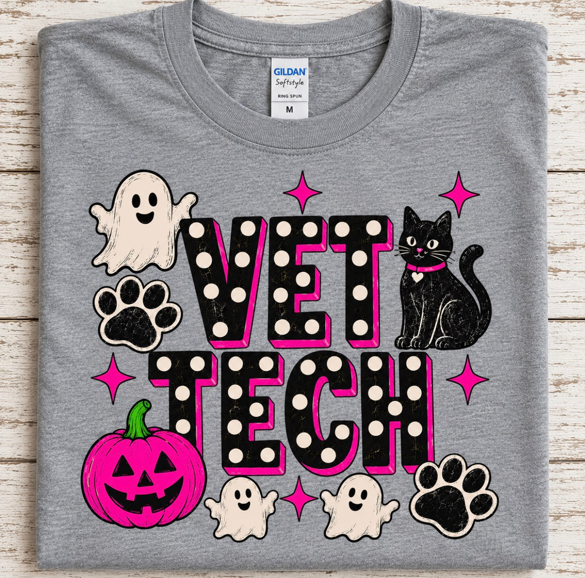 Vet Tech Halloween T-Shirt