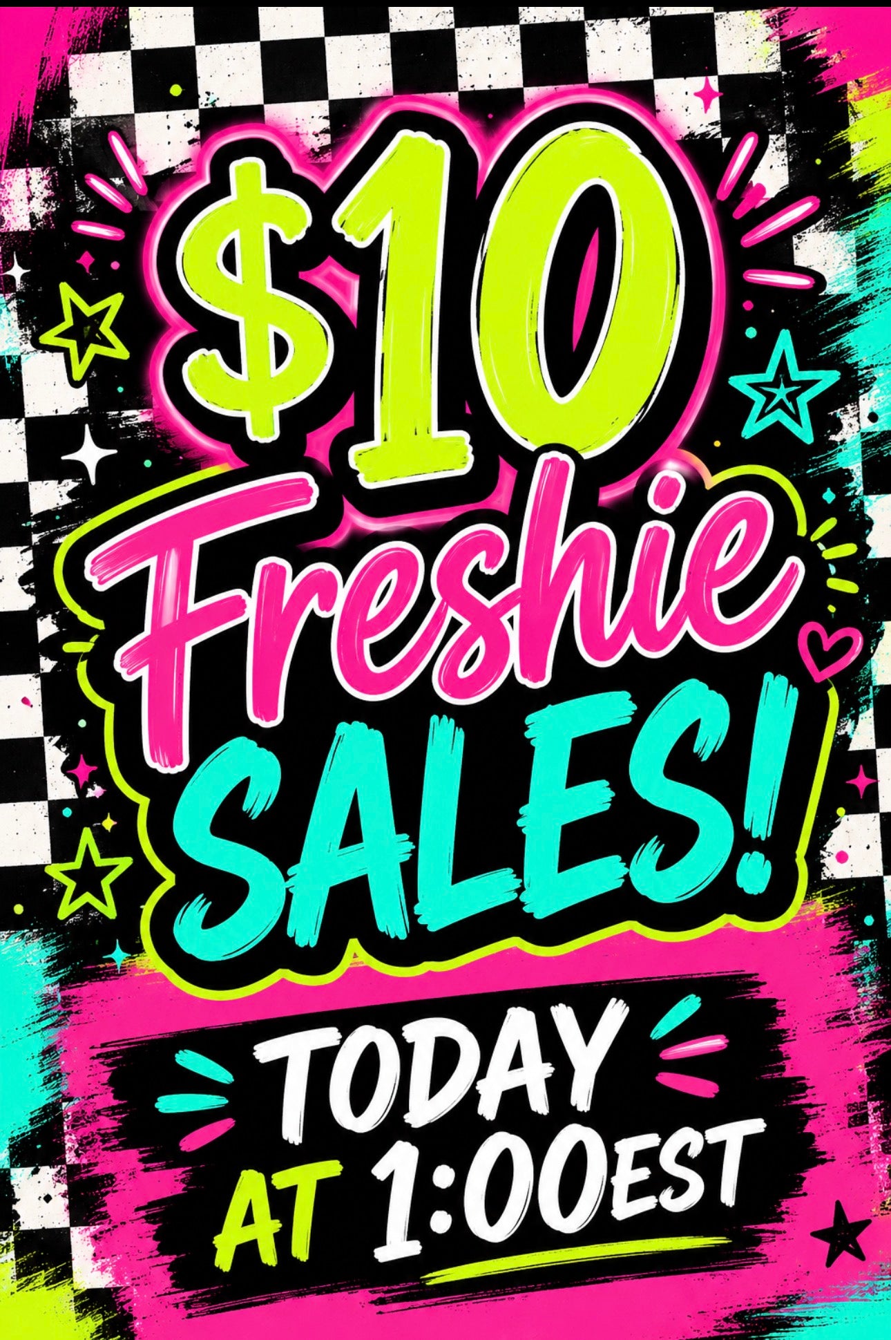 Freshie Sale