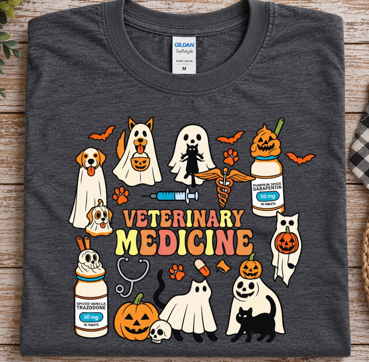 Veterinary Medicine Halloween T-Shirt