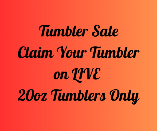One Night 20oz Tumbler Sale
