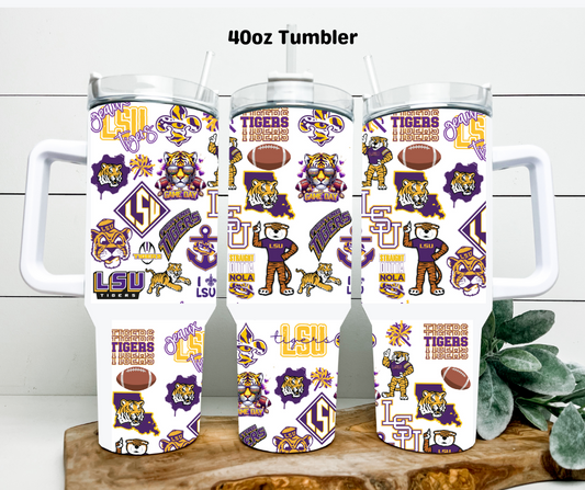 LSU 40oz Tumbler