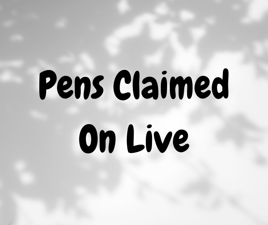 "Richard" Pens Claimed on Live