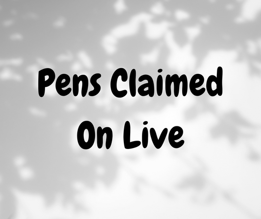 "Richard" Pens Claimed on Live