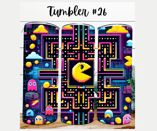Tumbler #26 Pacman