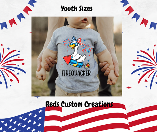 FireQuacker- Youth Girls Shirt