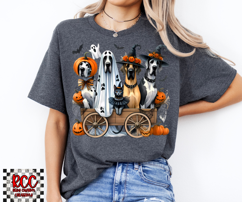 Great Dane Halloween -Crewneck or T-Shirt