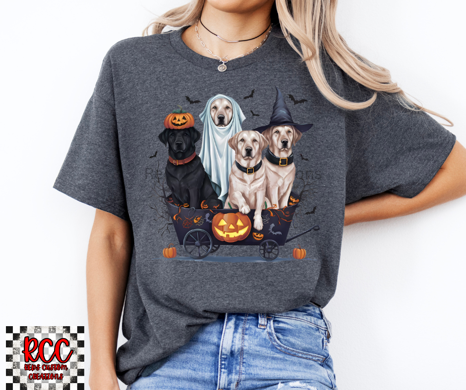 Lab Halloween -Crewneck or T-Shirt
