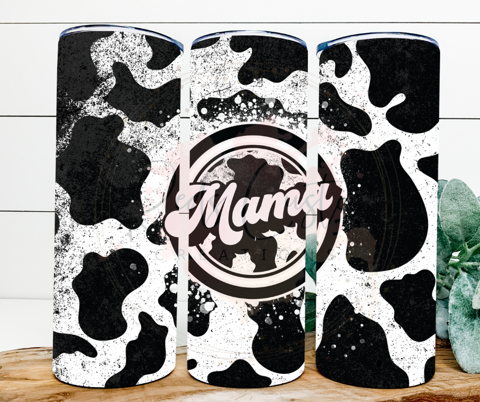 MAMA Cowprint- 20oz Tumbler