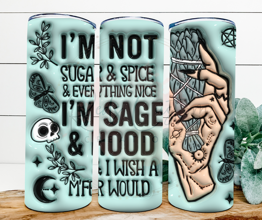 Sage and Hood- 20oz Tumbler