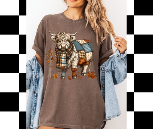 Highland Cow Flannel